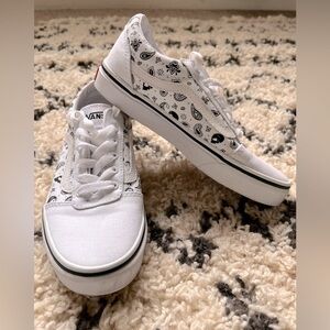 Girls Vans - Size 3 youth